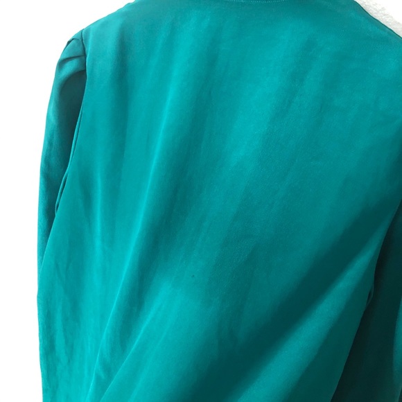 Vintage 70s Serge Nancel Paris Jockey Print Blouse - Picture 6 of 8